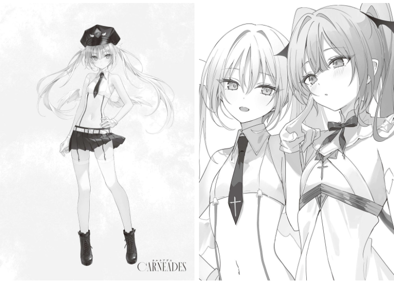 [画集][rurudo]カルネアデス(CARNEADES) novel Illustrations vol.01~03[53P]