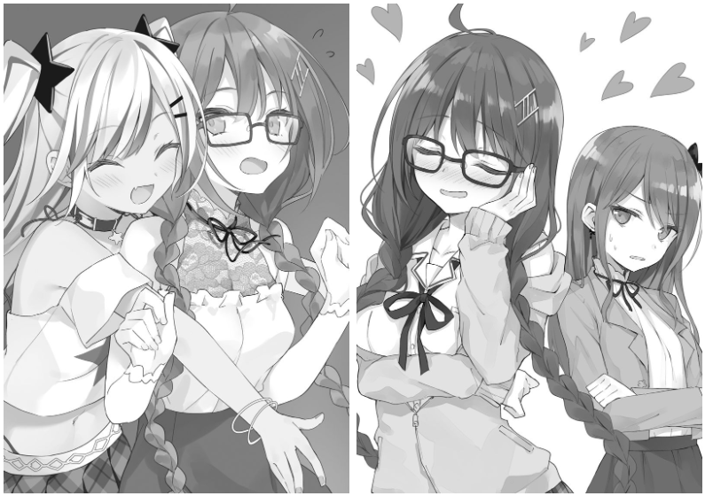 [画集][rurudo]宮本サクラが可愛いだけの小説。 novel Illustrations vol.01~04[76P]