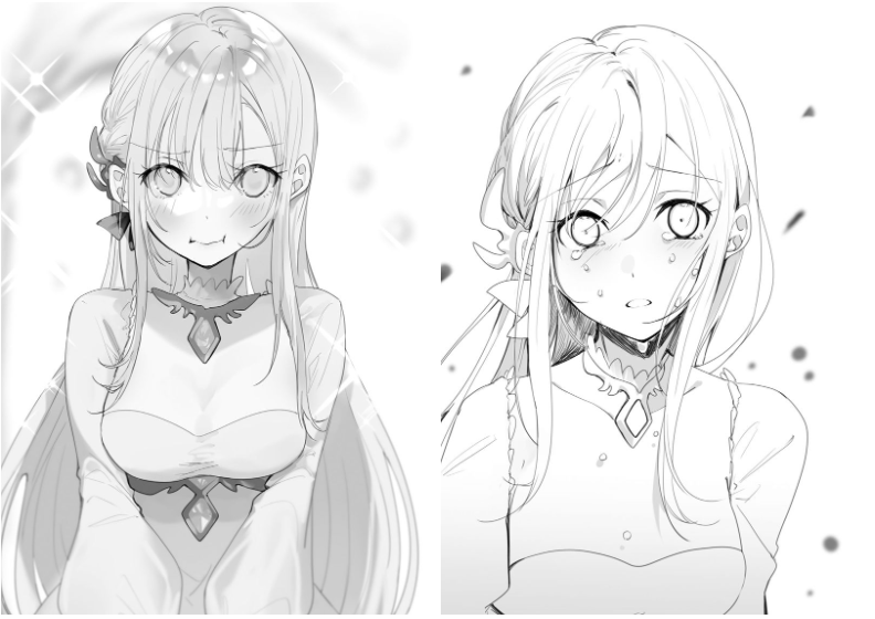 [画集][美和野らぐ]宮廷魔法士です。最近姫様からの視線が気になります。novel Illustrations vol.01~02[34P]