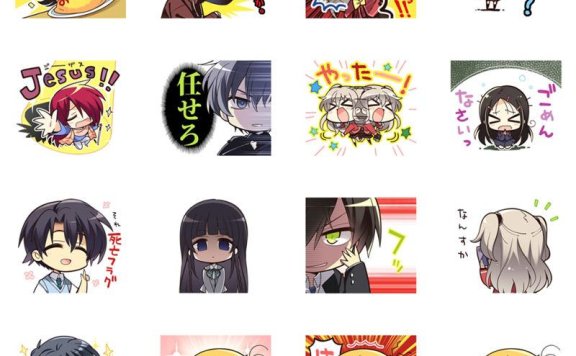 [表情包]Charlotte Q版 Line表情包[40P]