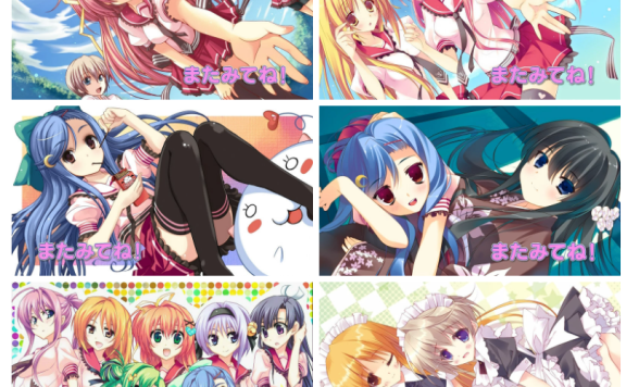 [画集]架向星空之桥 EndCard[12P]