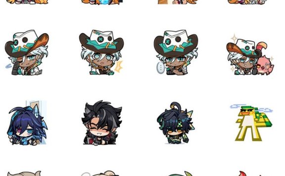 [表情包]原神 系列Line表情包Vol.39-41[48P]