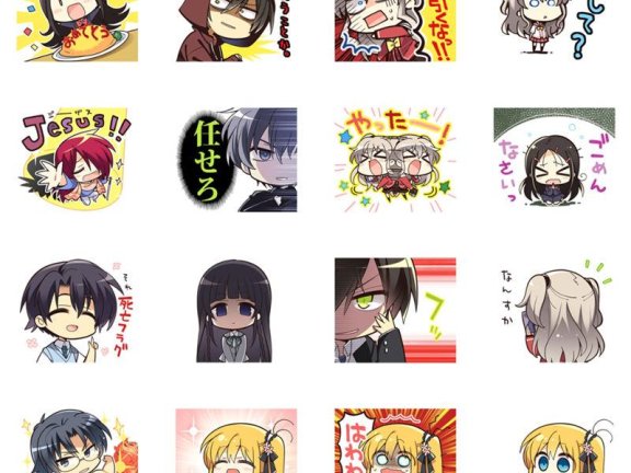 [表情包]Charlotte Q版 Line表情包[40P]