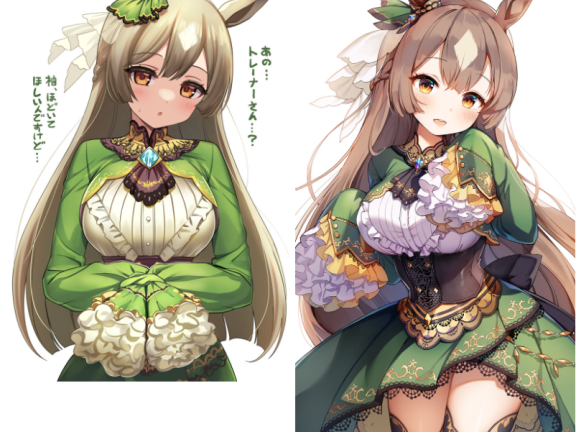 [赛马娘 Pretty Derby]里见光钻 高清图片CG包[1540P]