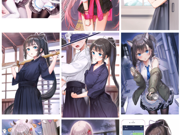 [PSD源文件]らんぐ(Rangu) PSD[19P]