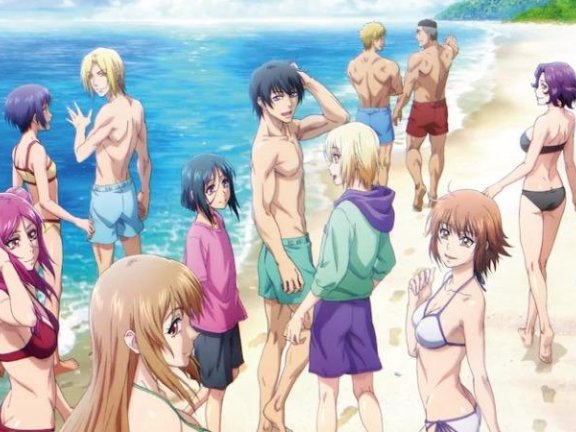 动画《碧蓝之海》第二季公开关键视觉图，泳装元素丰富。