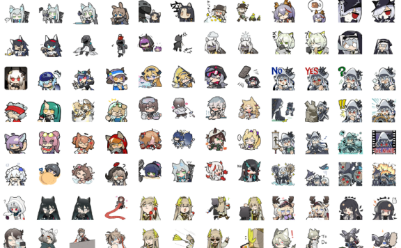 [表情包]Arknights(明日方舟) LINE表情包19套[296P]
