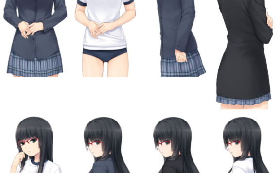 [立绘图包][珈琲貴族]ラブesエムLove es M[155P]