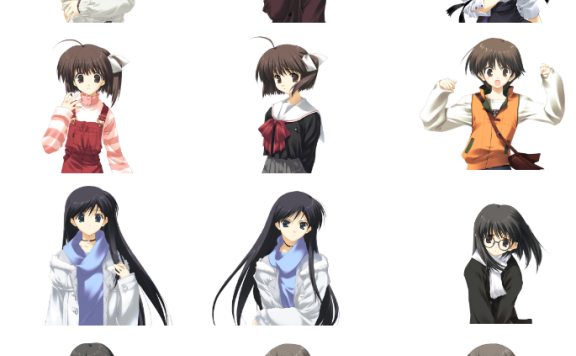 [立绘图包][なかむらたけし みつみ美里]天使のいない12月(天使不在的12月)[193P]