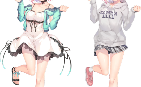 [立绘图包][にじはしそら]電子O女が現れた! コマンド!?天降虚拟偶像[1208P]