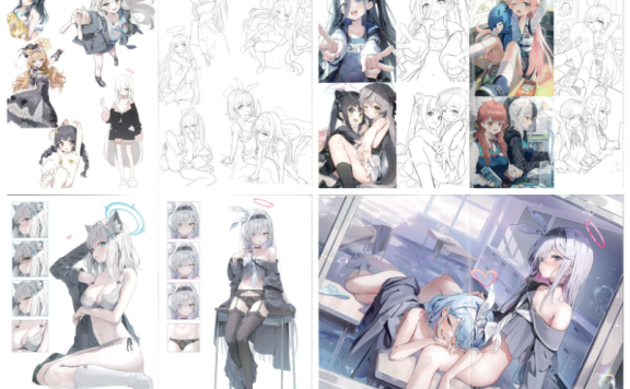 [画集][ふわり]碧蓝档案FuwaFuwa vol.2[12P]