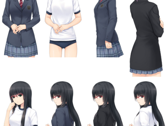 [立绘图包][珈琲貴族]ラブesエムLove es M[155P]