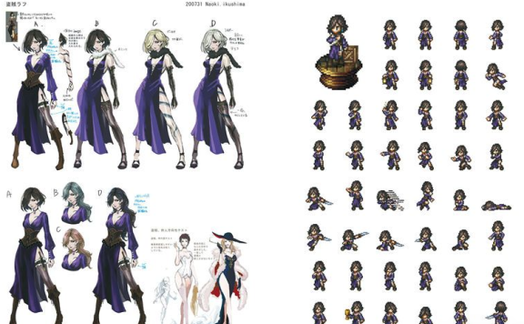 [画集]OCTOPATH TRAVELER Design Works THE ART OF OCTOPATH 2020-2023[114P]