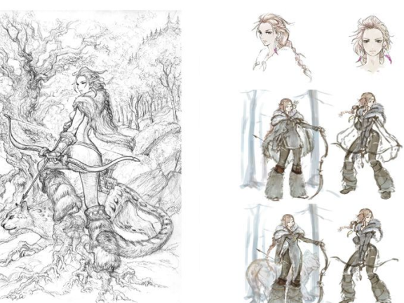 [画集]OCTOPATH TRAVELER Design Works THE ART OF OCTOPATH 2016-2020 [114P]