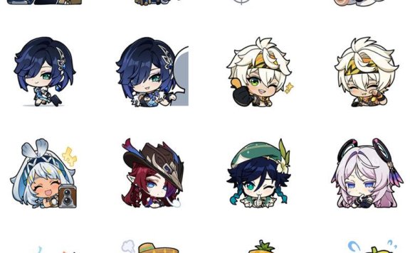 [表情包]原神 系列Line表情包Vol.42-43[32P]