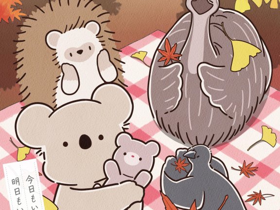 网络动画《考拉绘日记》公开第一弹主视觉图