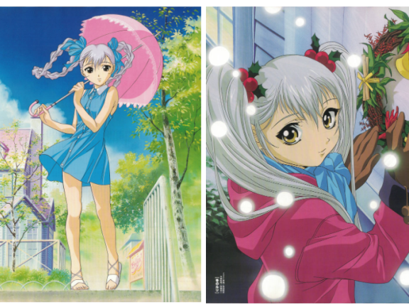 [画集]Newtype 100% Collection 《机动战舰抚子号（機動戦艦ナデシコ）》剧场版画集 GEKINADE ZENBU[97P]