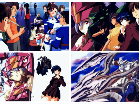 [画集]Newtype 100% Collection 无限的未知えがかれたあした[72P]