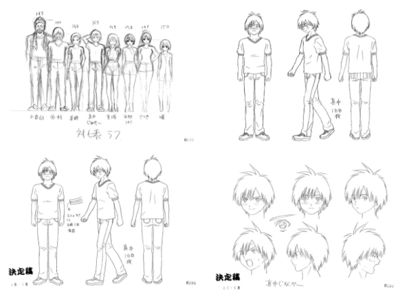 [线稿集]草莓百分百 动画资料设定线稿集[124P]