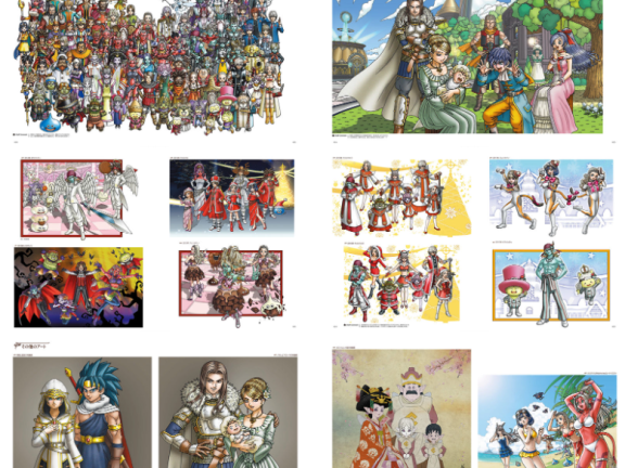 [画集]勇者斗恶龙10Dragon Quest X Artworks The Art of Astoltia[289P]