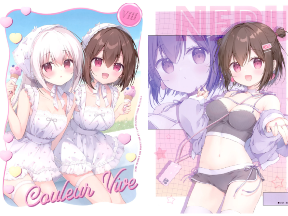 [画集][Brown sugar (宮坂なこ)]Couleur vive 8[12P]