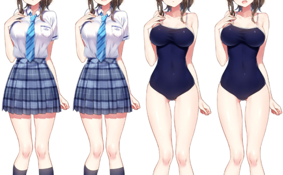 [立绘图包][桝石きのと]アママネAmamane1+2[561P]