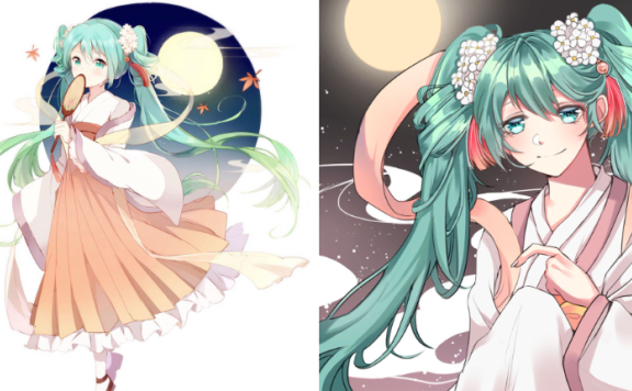 [VOCALOID]中秋明月初音 高清图片CG包[116P]