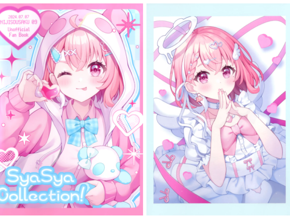 [画集][きょかんち (キョカ)]SyaSya Collection!彩虹社VTUBER笹木咲[18P]