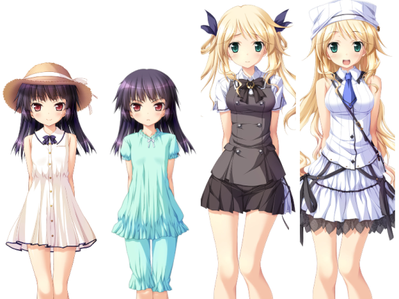 [立绘图包][克 月杜尋]クロノクロック克洛的时钟[333P]