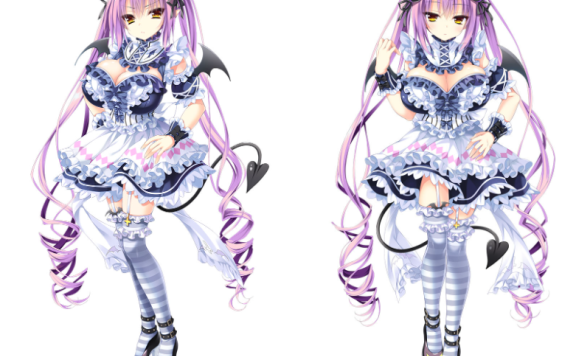 [立绘图包][るび様 ももいろね まろやか]ごほうしアクマとオシオキてんし[712P]