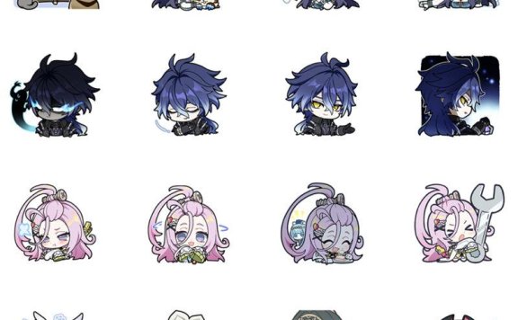 [表情包]原神 系列Line表情包Vol.44-45[32P]