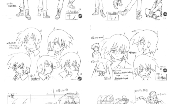 [画集]奇诺之旅 动画原画设定资料集[60P]