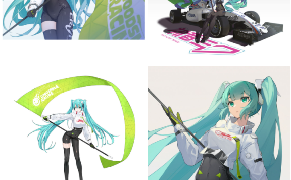 [VOCALOID]赛车初音(RacingMiku) 图片CG包[1021P]