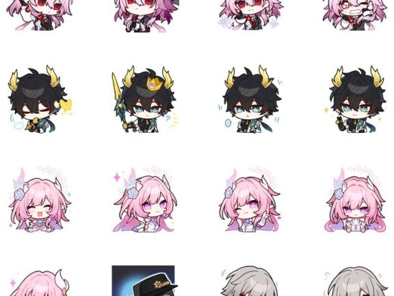 [表情包]崩坏：星穹铁道 line表情包vol.22-24[48P]