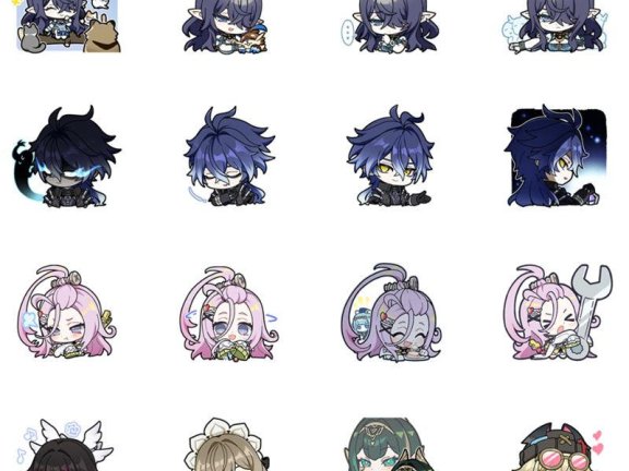 [表情包]原神 系列Line表情包Vol.44-45[32P]