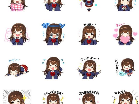 [表情包]森倉円 LINE表情包[40P]