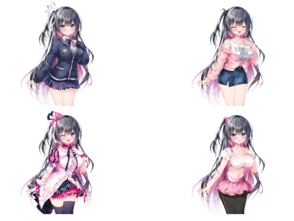 [立绘图包][るび様]スターライトBLUE[80P]