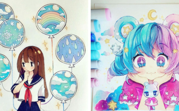 [画师推荐][yoai(yoaihime)]pixiv+instagram++tumblr+deviantart+推特图片包[2507P]