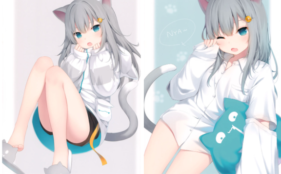 [Vtuber]Nachoneko 高清图片CG包[288P]