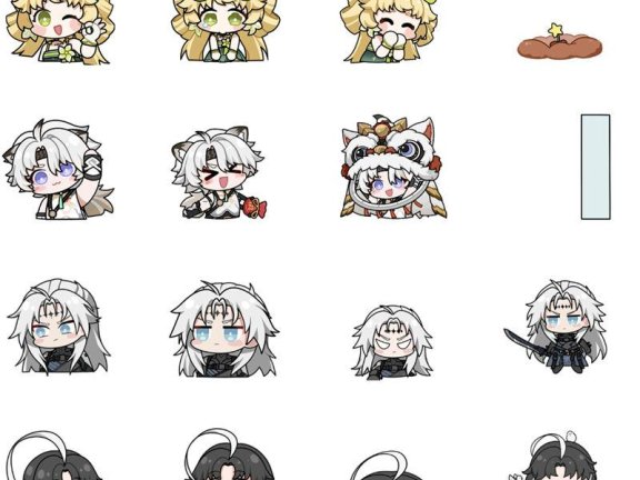 [表情包]鸣潮 动态line表情包vol.01~05[80P]