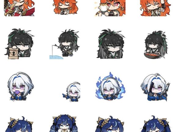 [表情包]鸣潮 动态line表情包vol.06~11[96P]