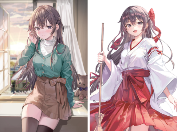 [邻座艾莉同学]周防有希 高清图片CG包[328P]