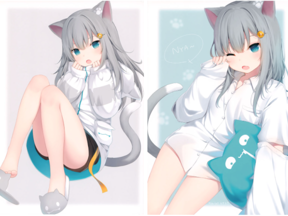 [Vtuber]Nachoneko 高清图片CG包[288P]