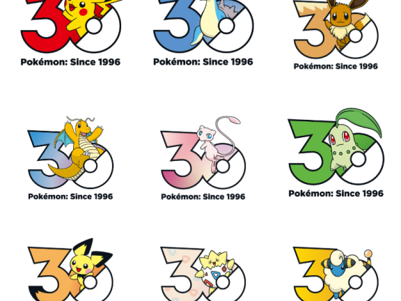 [画集]Pokemon 30th Anniversary Logo[1113P]