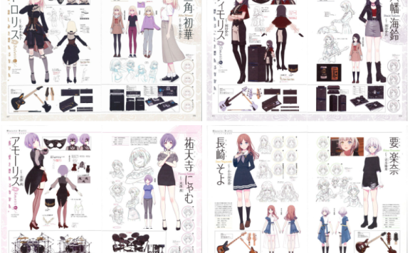 [画集]TVアニメ「BanG Dream! Ave Mujica」official guidebook Fatiscriptum[59P]