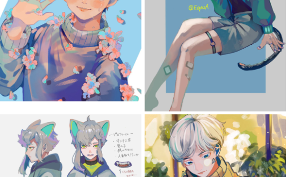 [ぽん豆°(ponn_mame)]Pixiv+bluesky+instagram+推特图片包[948P]