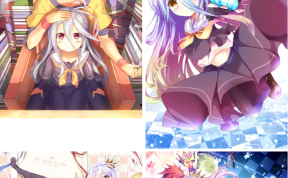 NO GAME NO LIFE 游戏人生 图片CG包[1363P]