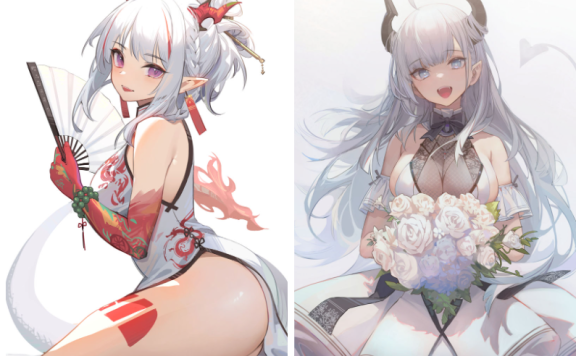 [画师推荐][貓鯨(Nekojira)]Pixiv+推特图片包[208P]