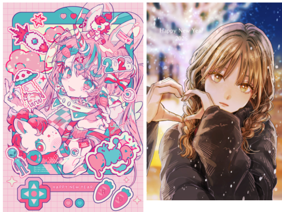 [图包]Pixiv 月榜精选图集 2026年01月[348P]