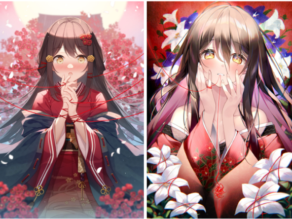 [画集]光之美少女展2021 京都 ～安珍・清姫伝説編～[12P]